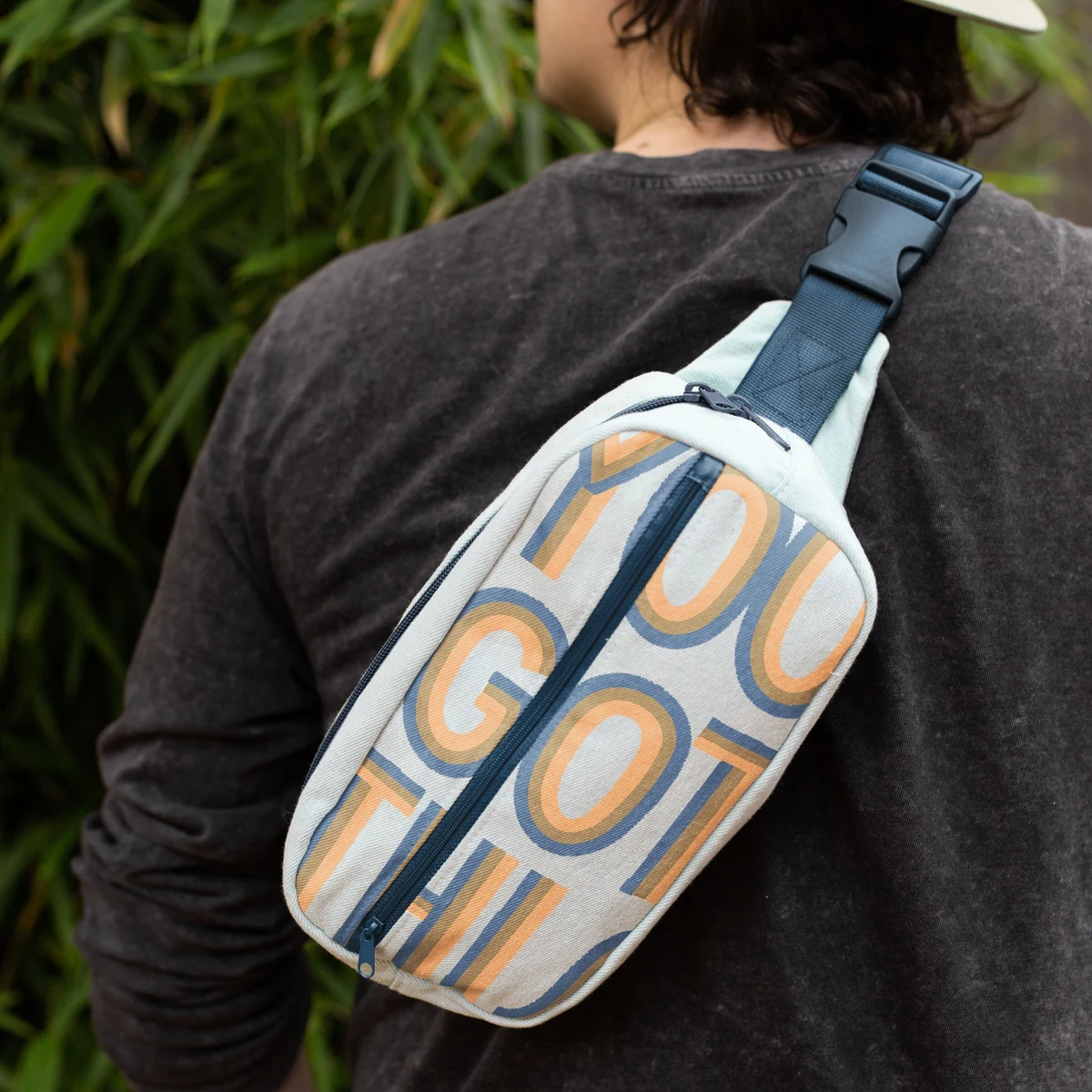 HIP BAG - DENIM 1