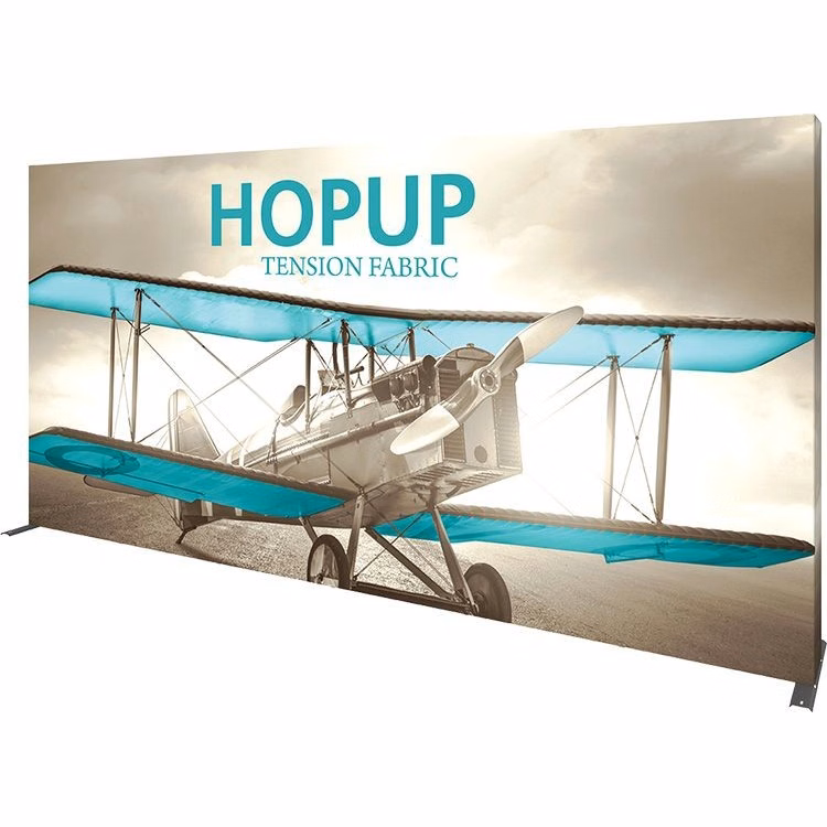 Hopup 15ft Full Height Straight Display Full Fitted Graphic