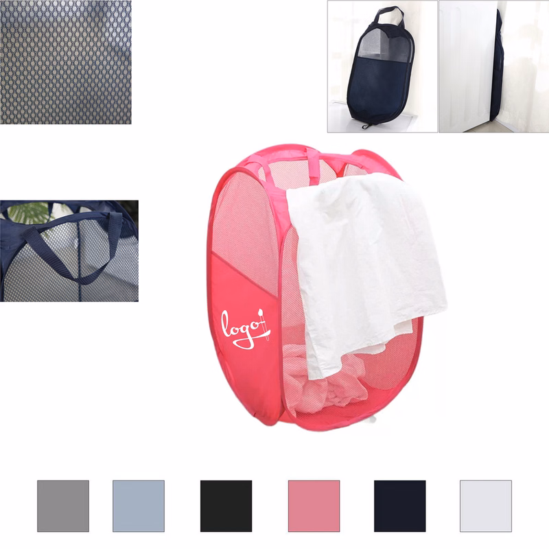 Side Pocket Laundry Tote