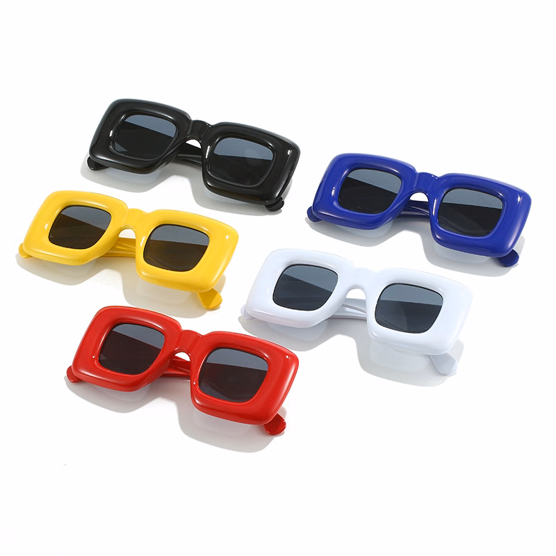 Cute Square Inflated Sunglasses