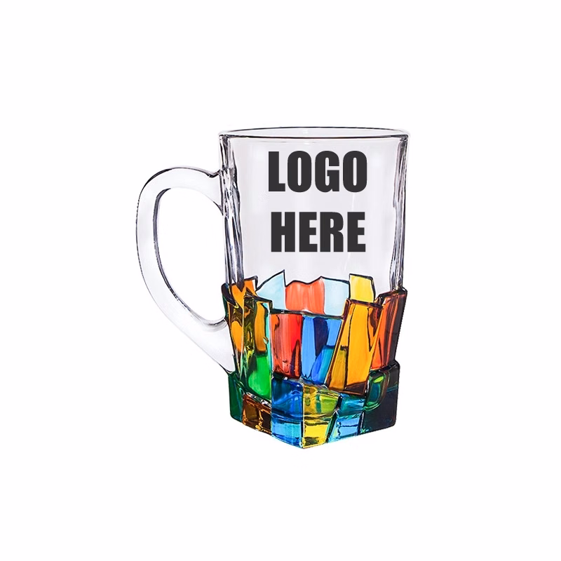 Custom 18.5 oz Beer Glass Mugs With Handle
