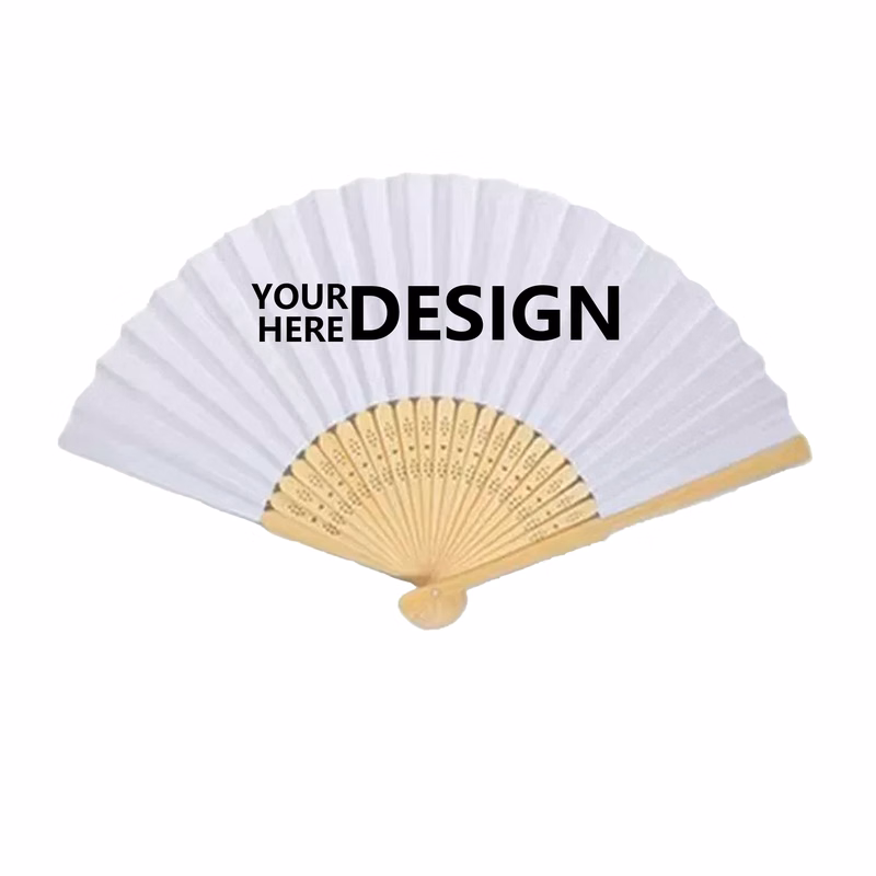 Collapsible Wood and Paper Fan
