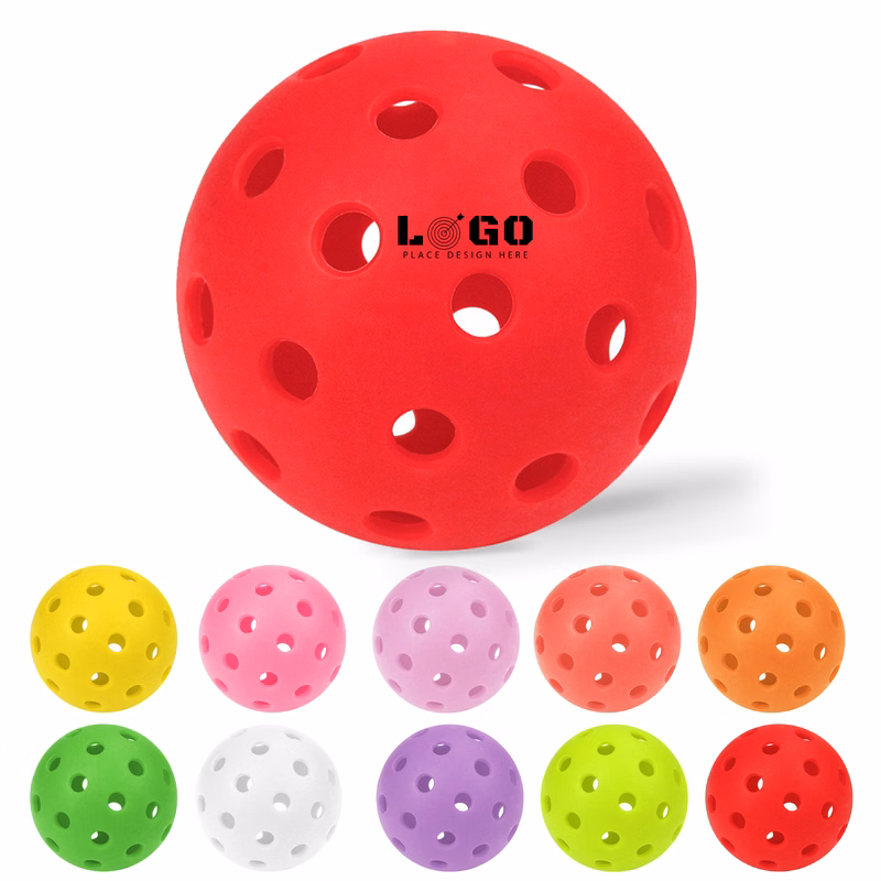 Outdoor Pickleballs for Beginners and Kids, 10 Colors