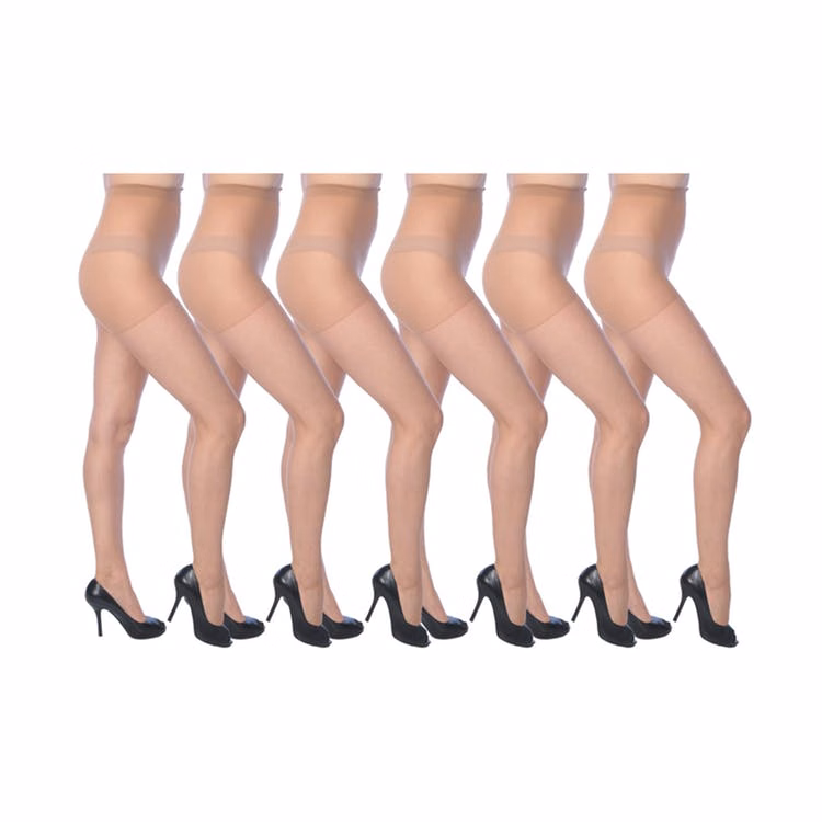 Comfort Ultra Sheer Pantyhose - Suntan Queens