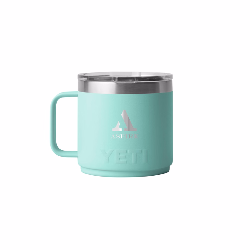Rambler® 14 oz Stackable Mug with DuraSip™ Ceramic Lining