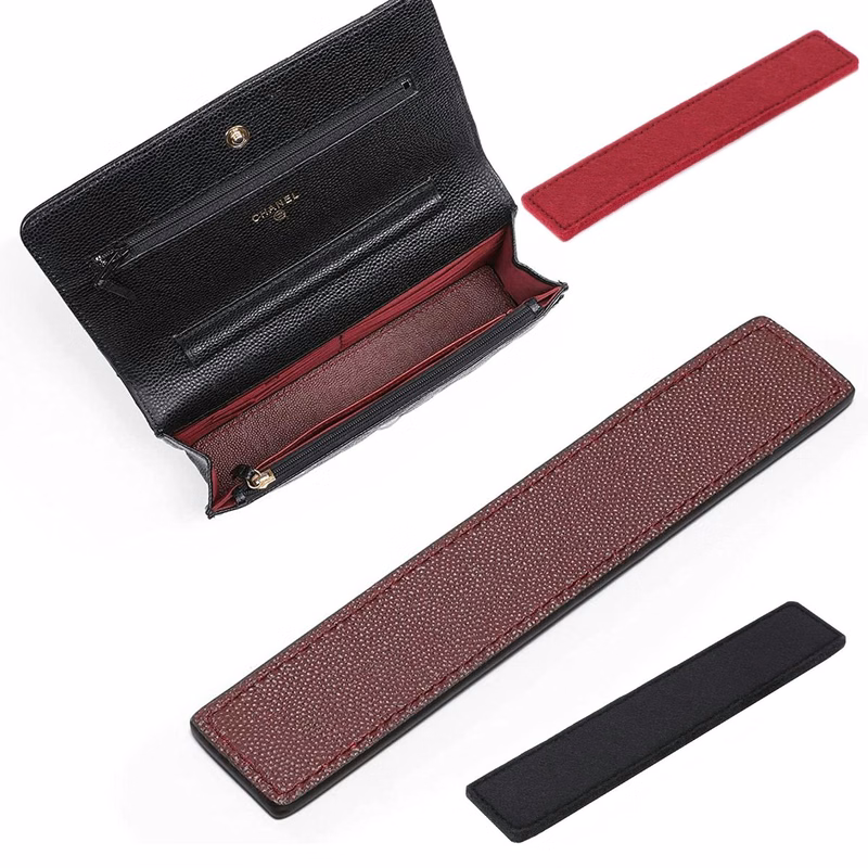 7 x 1.2 Inches Felt and Leather Handbag Base Shaper