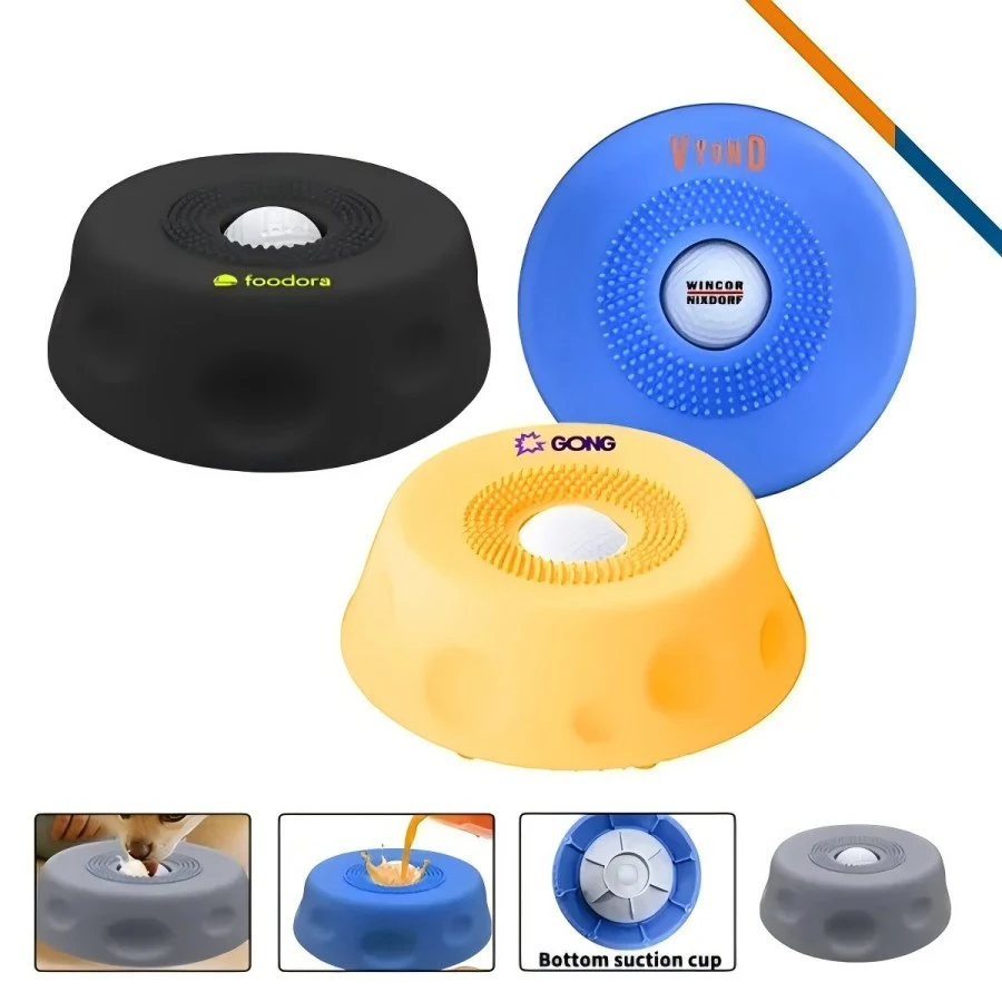 PawLurk Pet Liquid Treat Lick Slow Feeder Bowl 1
