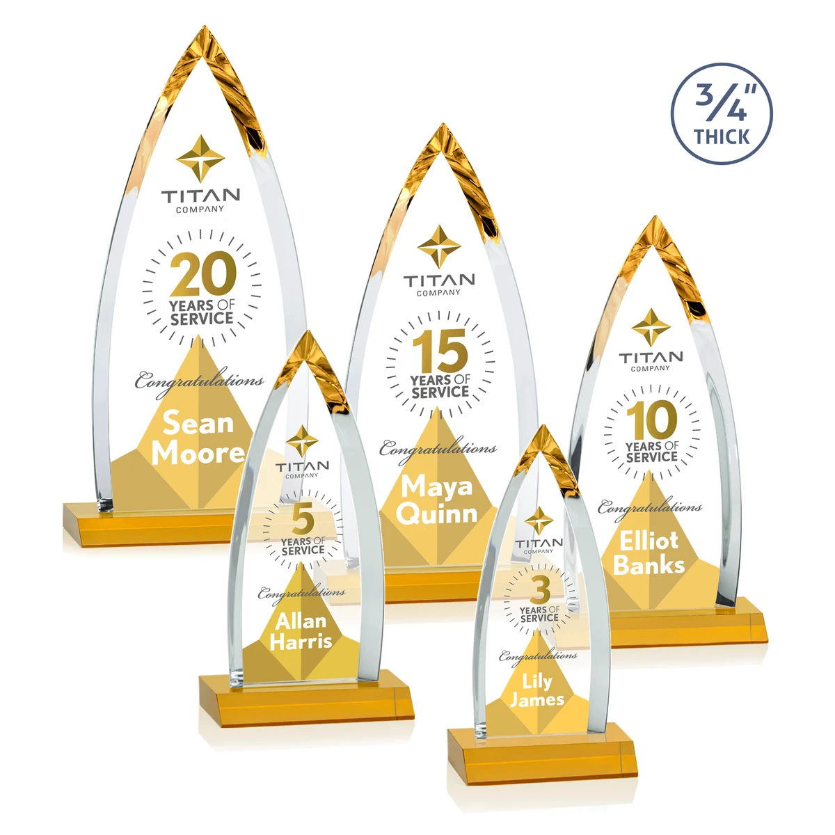 Shildon VividPrint™ Award - Amber 1