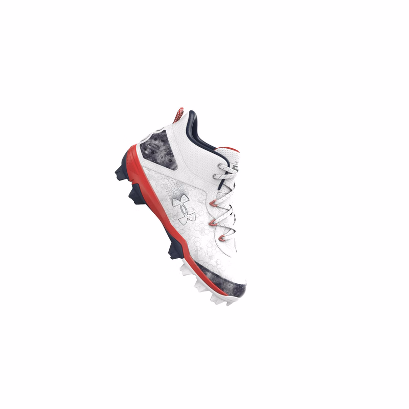 Boys' UA Harper 8 Mid RM Jr. USA Baseball Cleats