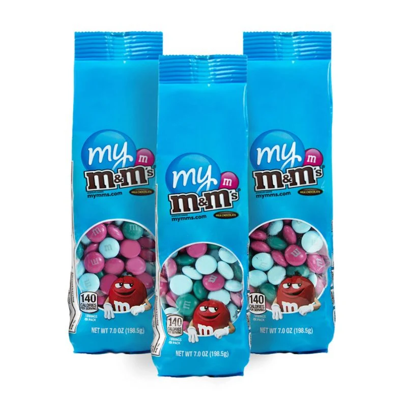7 oz. Color Choice M&M'S® Bag - Set of Three 1