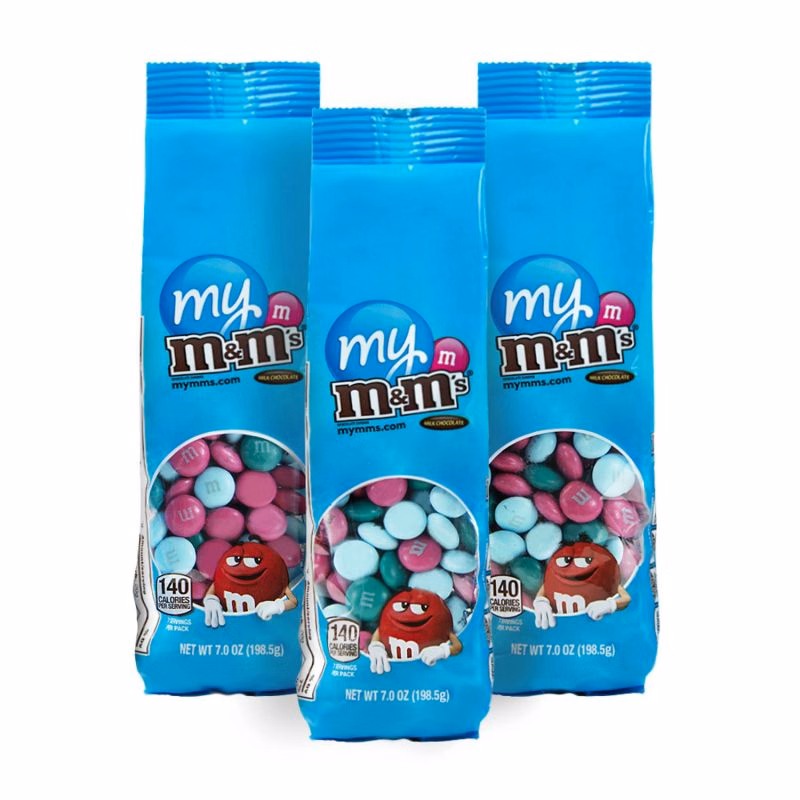 7 oz. Color Choice M&M'S® Bag - Set of Three