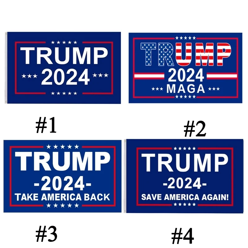 3x5 Feet Trump Flag 2024 President Election Banner 1