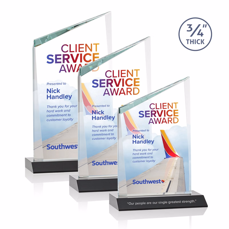 Scarsdale VividPrint™ Award - Black