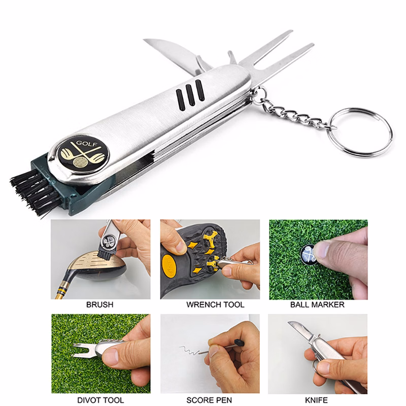 6 In 1 Golf Repair Divot Tool With Marker