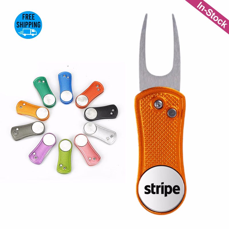 Foldable Golf Divot Tool Repair Fixer