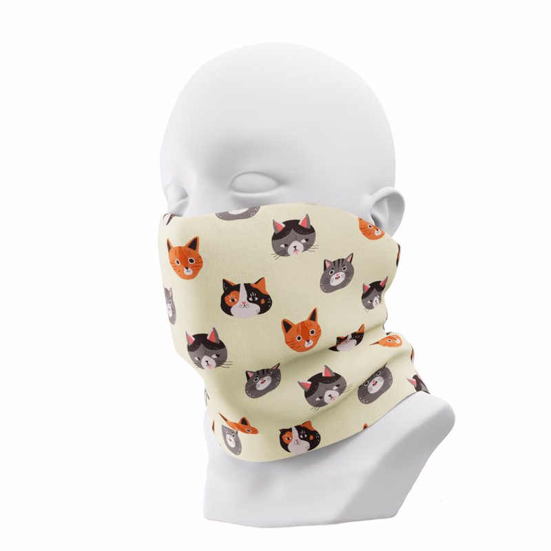 Bammie – Screen Printed Multi-Use Headwear (19.685" x 9.84")