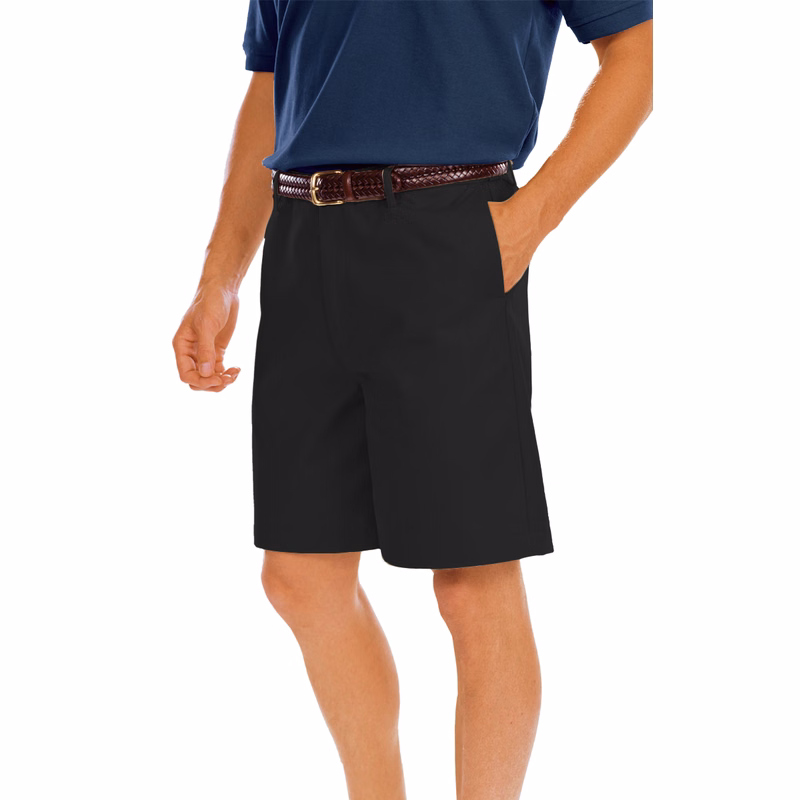Men's Scotchgard Twill Flat Front Short