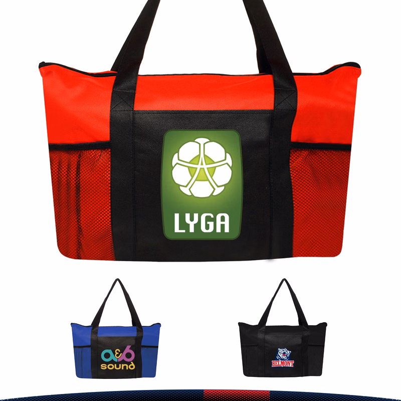 Aston Zippered Tote Bags