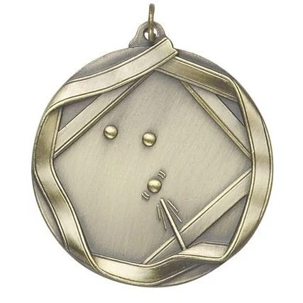Billiards Die Cast Medal, 2 1/4" 1