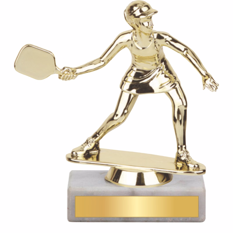 Female Pickleball Trophy