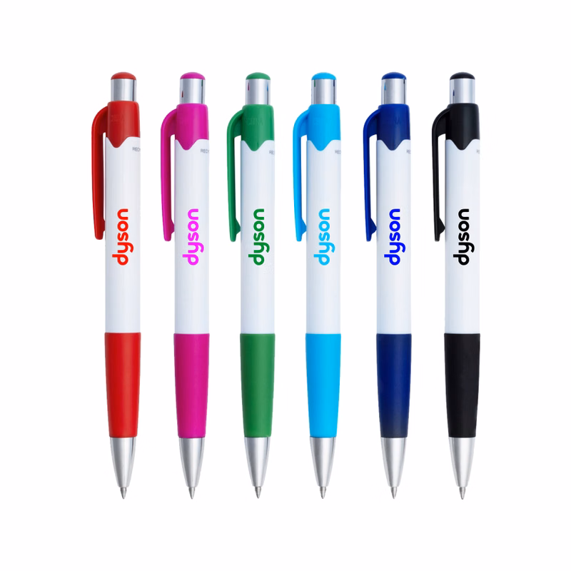 Union Printed - Jessie Gel Click Pen w/ Recycled Plastic