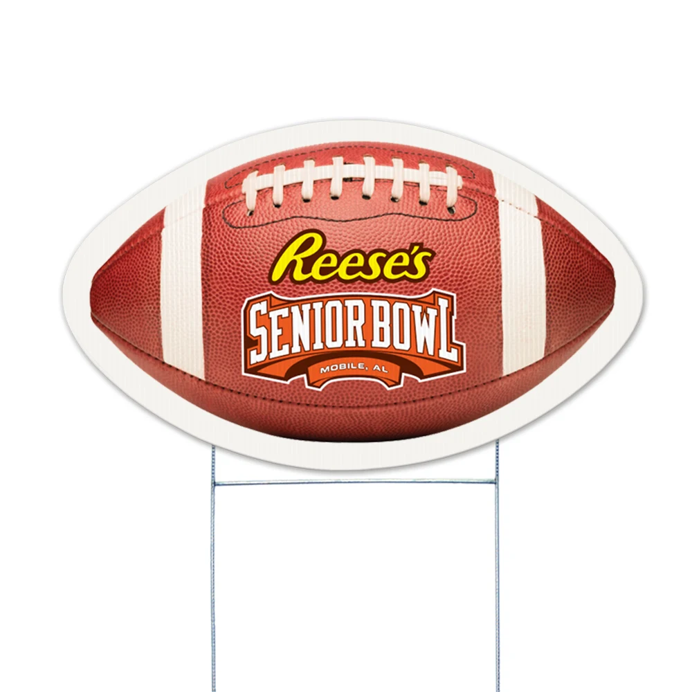 Football Yard Sign, Full Color 1