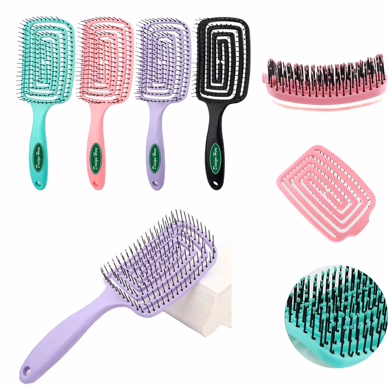 MOQ 50 Wet and Dry Hair Comb Tool Salon Hairdressing