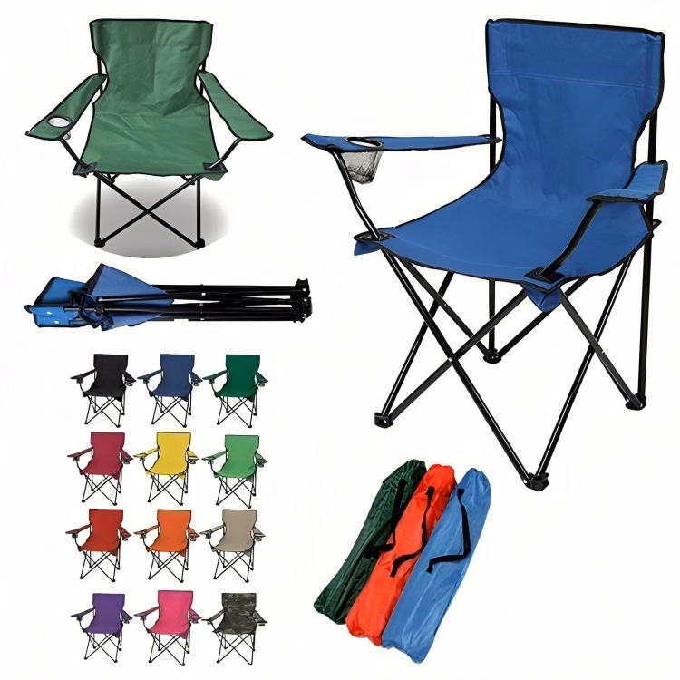 Folding Chair W/ Carrying Bag & Cup Holder