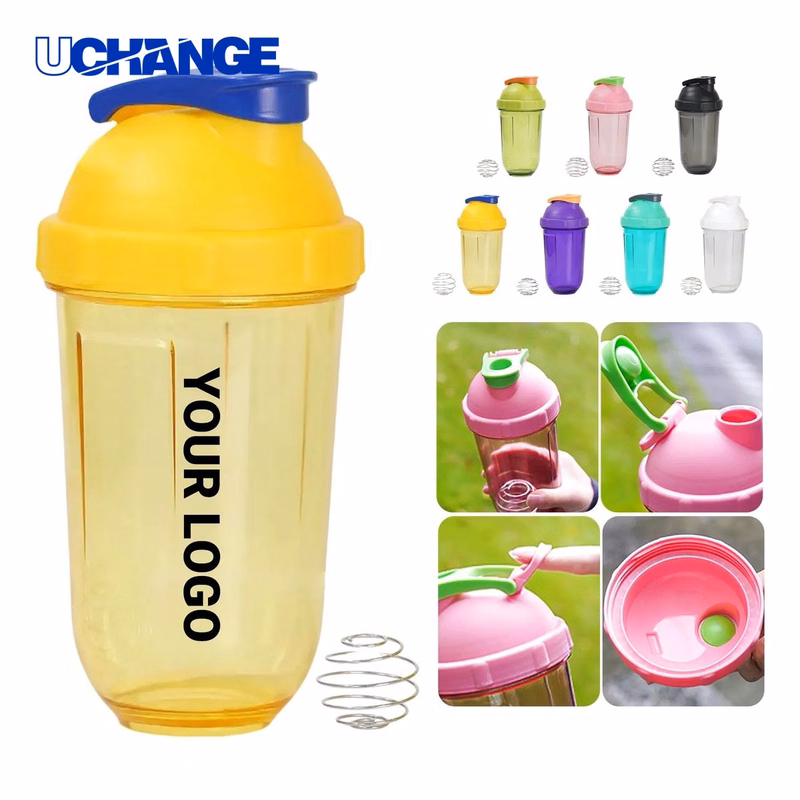 Shaker Cup Drinkware Portable with Foldable Handle