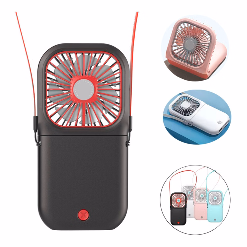 2-in-1 Multifunction Foldable Fan with Power Bank