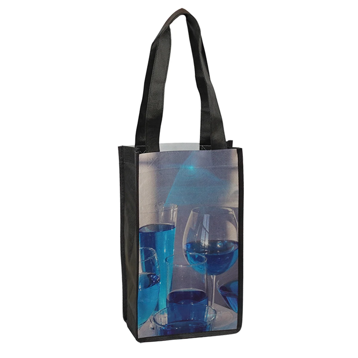 100 GSM PET 2 Bottle Wine Tote 1