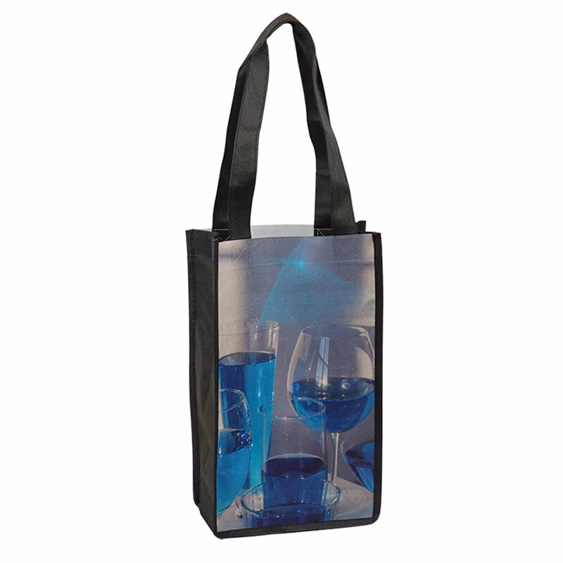 100 GSM PET 2 Bottle Wine Tote