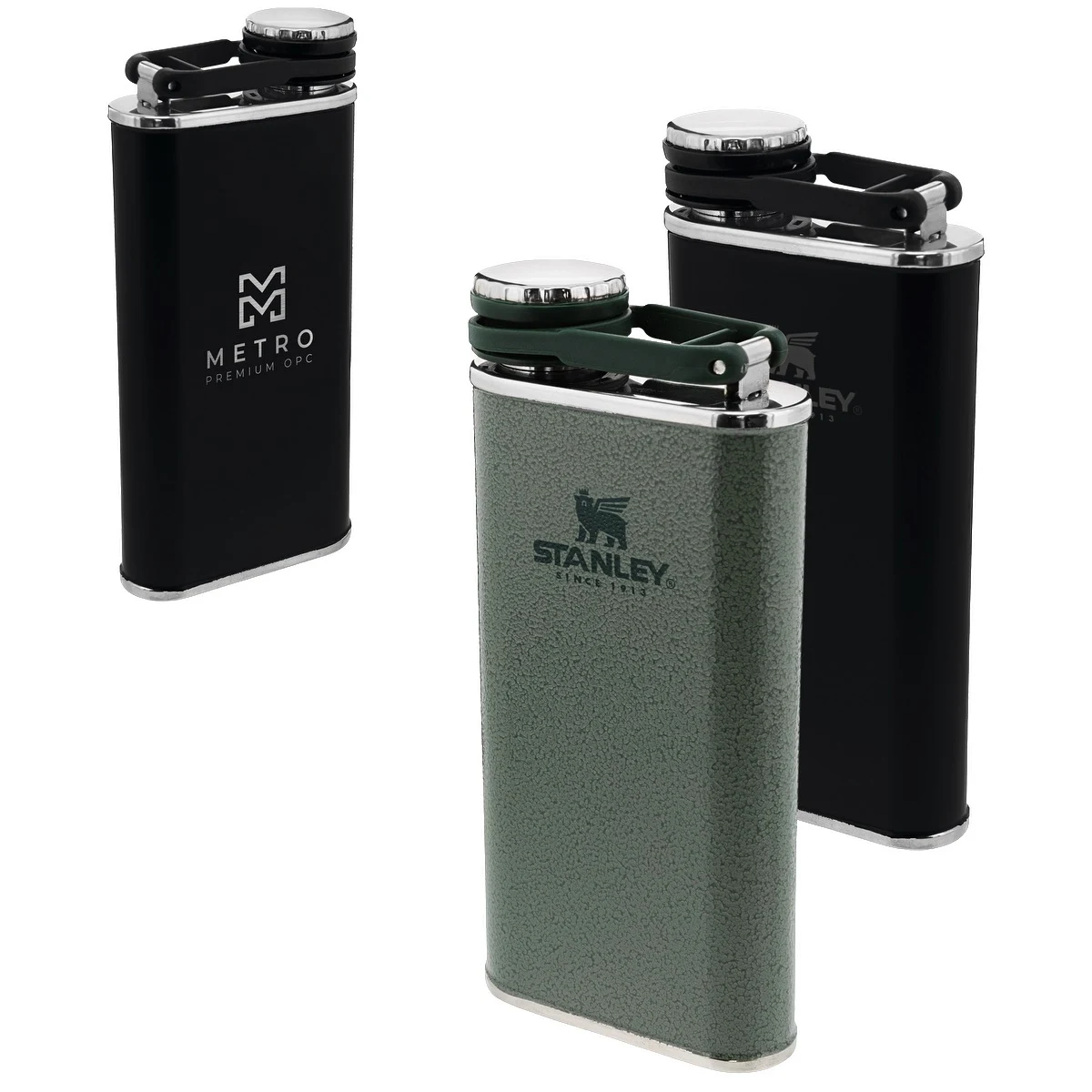 Stanley® 8oz Classic Easy Fill Wide Mouth Flask 1