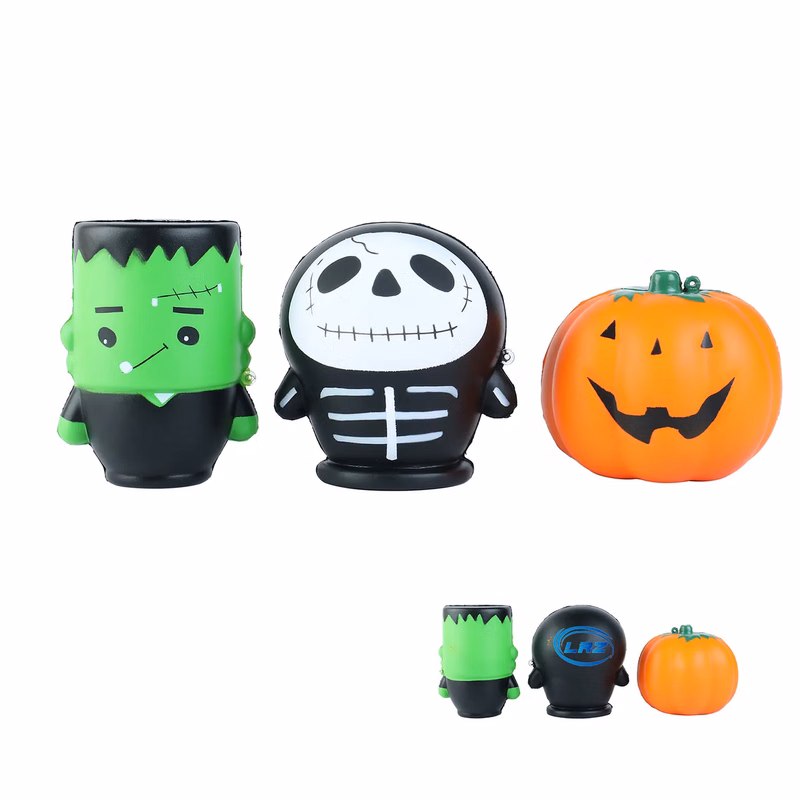 Stock Halloween Slow Rising stress reliever Toys