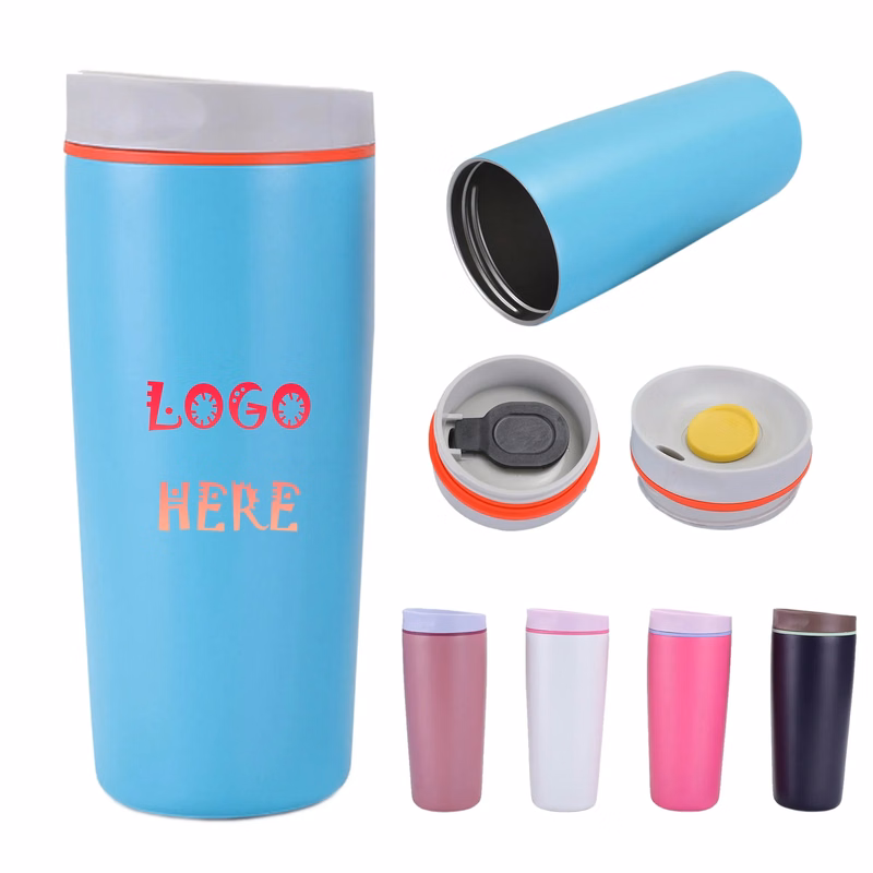 20 Oz Slider Insulated Stainless Steel Coffee Tumbler