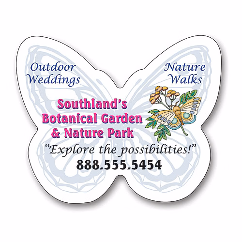 Magnet - Butterfly Shape (2.8x2.3) - 30 Mil.