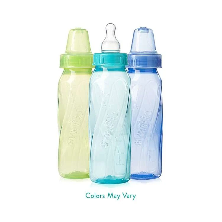 Evenflo Classic Tinted Bottles - 8oz 3pk 1