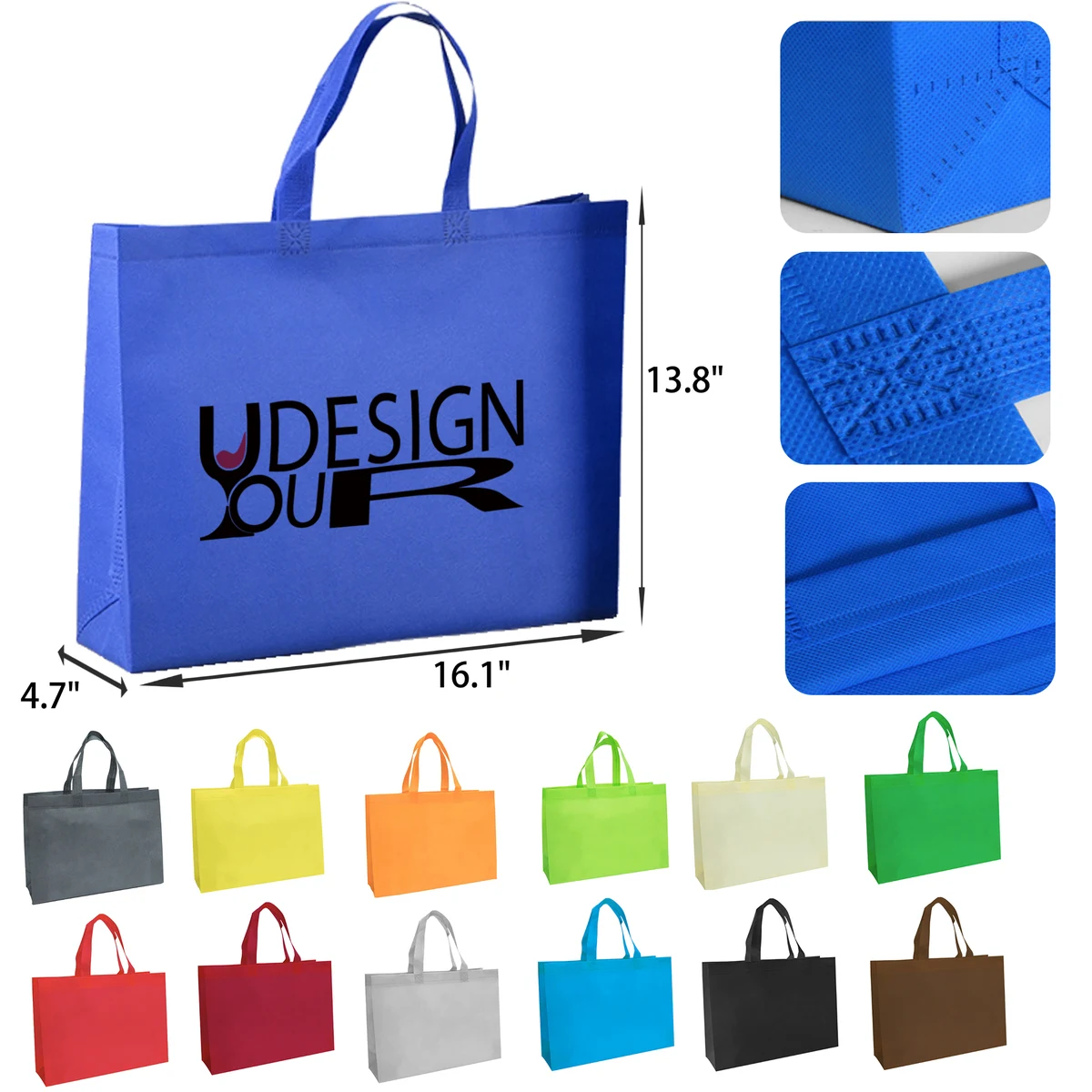 Durable Laminated Non Woven Tote Bag 1