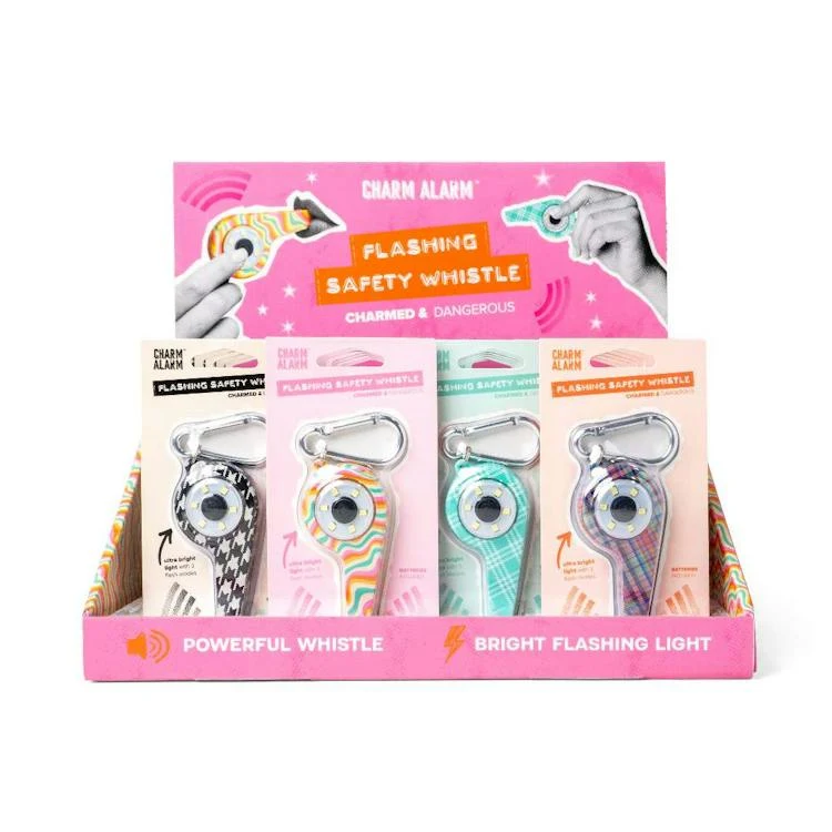 Flashing Safety Whistle - Assorted 1