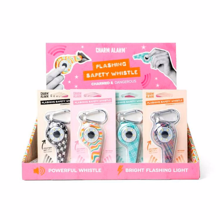 Flashing Safety Whistle - Assorted