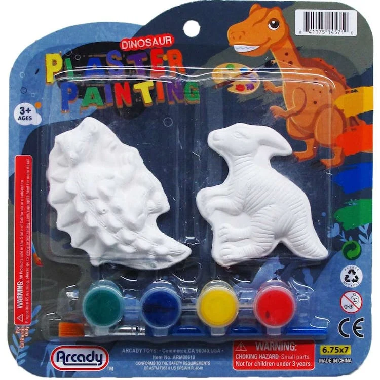 Dinosaur Paint Sets - Assorted Styles 7 Piece 1