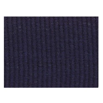 Solid Navy Blue "V" Neck Ribbon with Clip, 1 1/2" wide 1