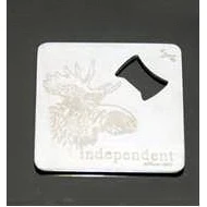 Stainless Coaster Opener 1