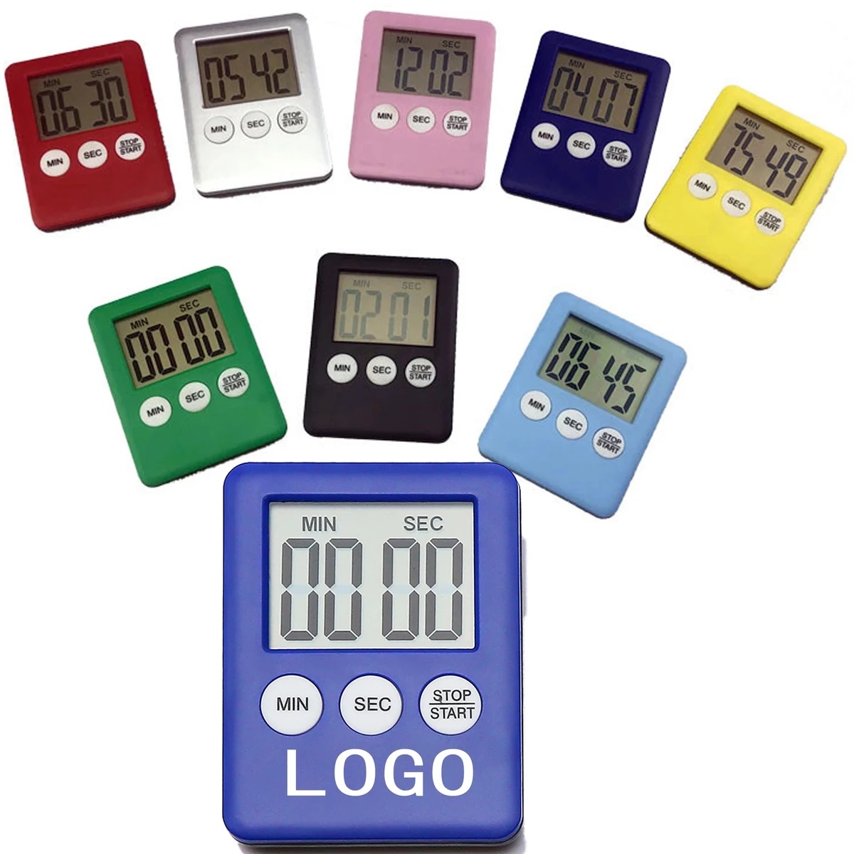 Big LCD Display Magnetic Digital Timer 1
