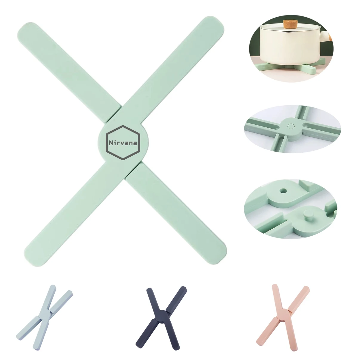 Silicone Folding Pot Pad 1