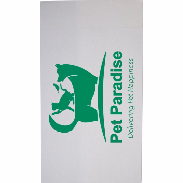 One Color White Eco-Shipper Expandable Paper Mailer (12.5" W x 20" H x 4" D)