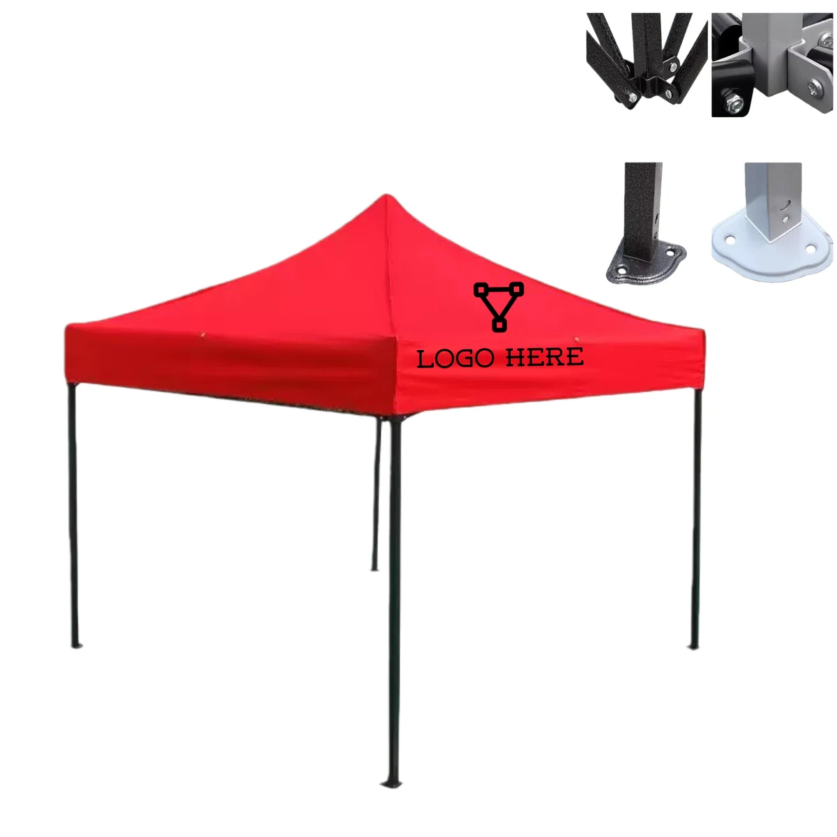 Manual Bold Folding Sun Protection Rain Canopy 1