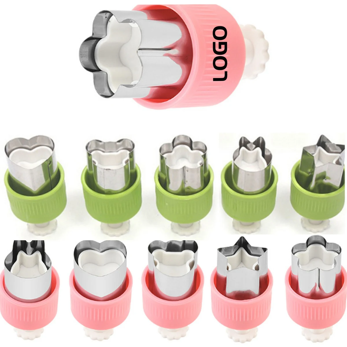 Stainless Steel Vegetable And Fruit Cutting Set (5 Pcs) 1