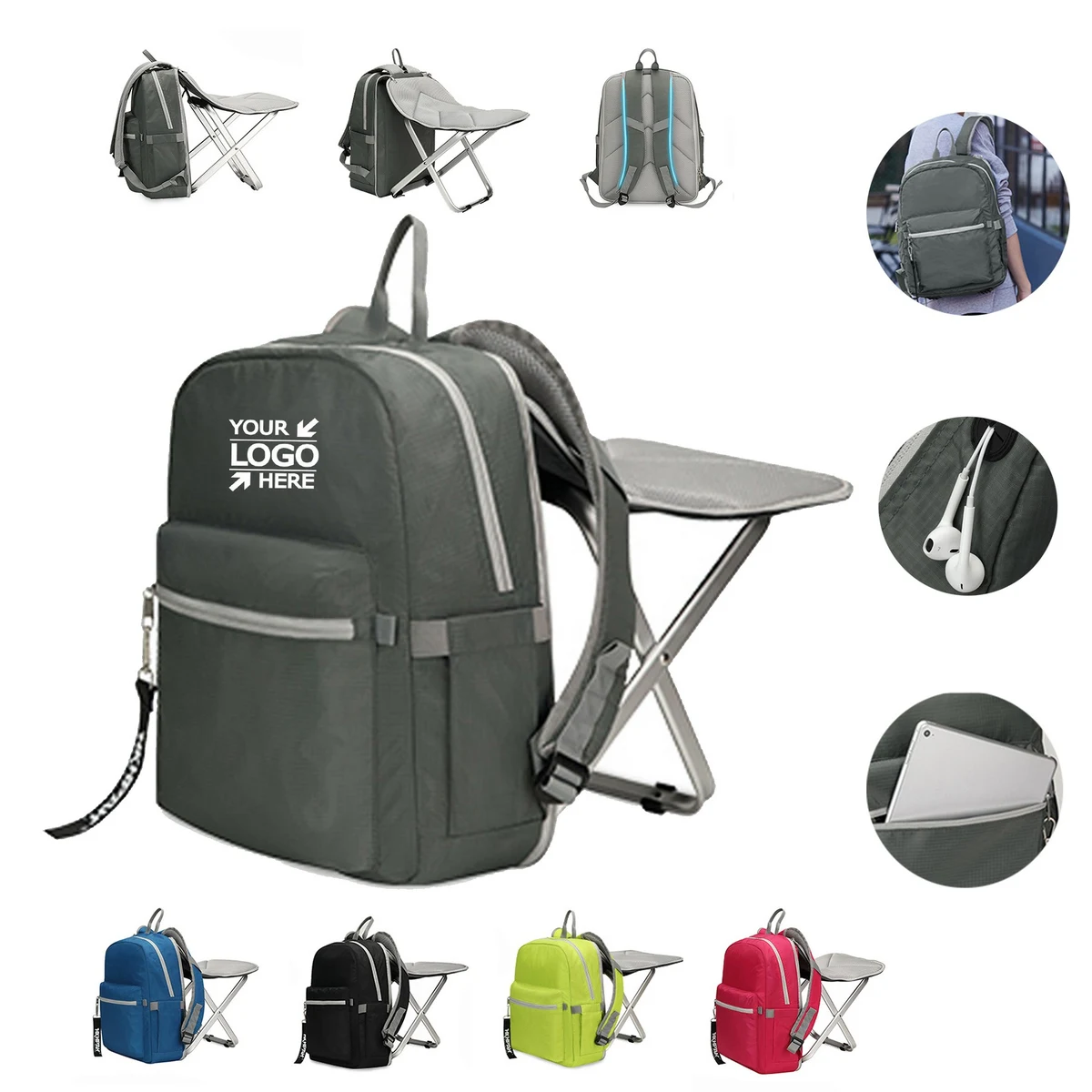 Folding Stool Backpack 1