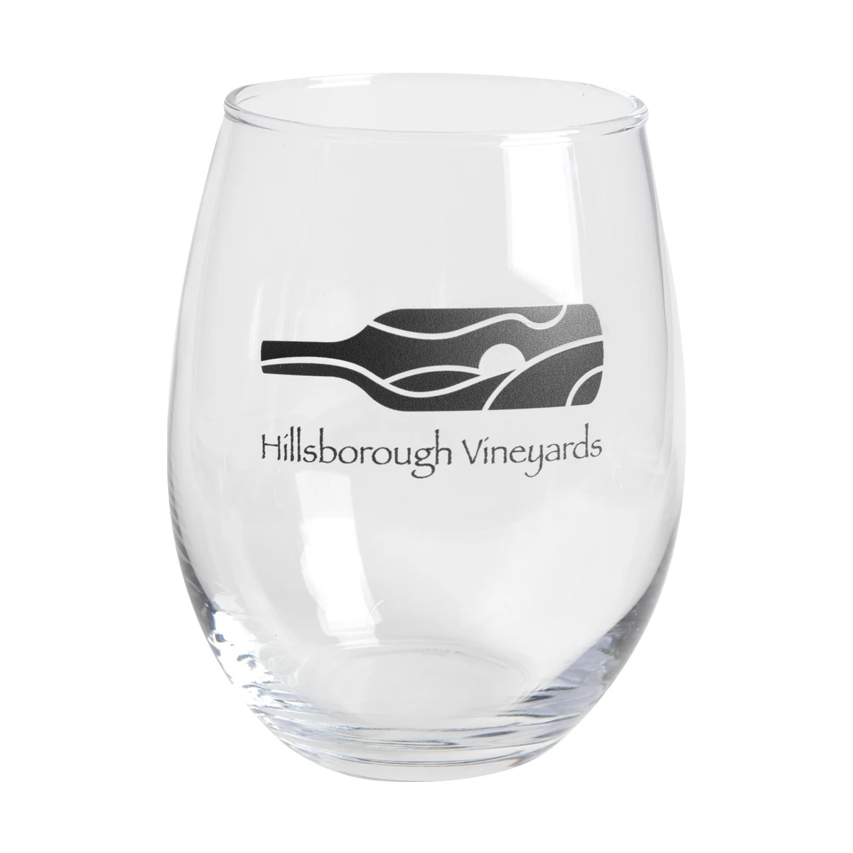 15 oz. Imported Stemless Wine Glass (1 Color Imprint) 1